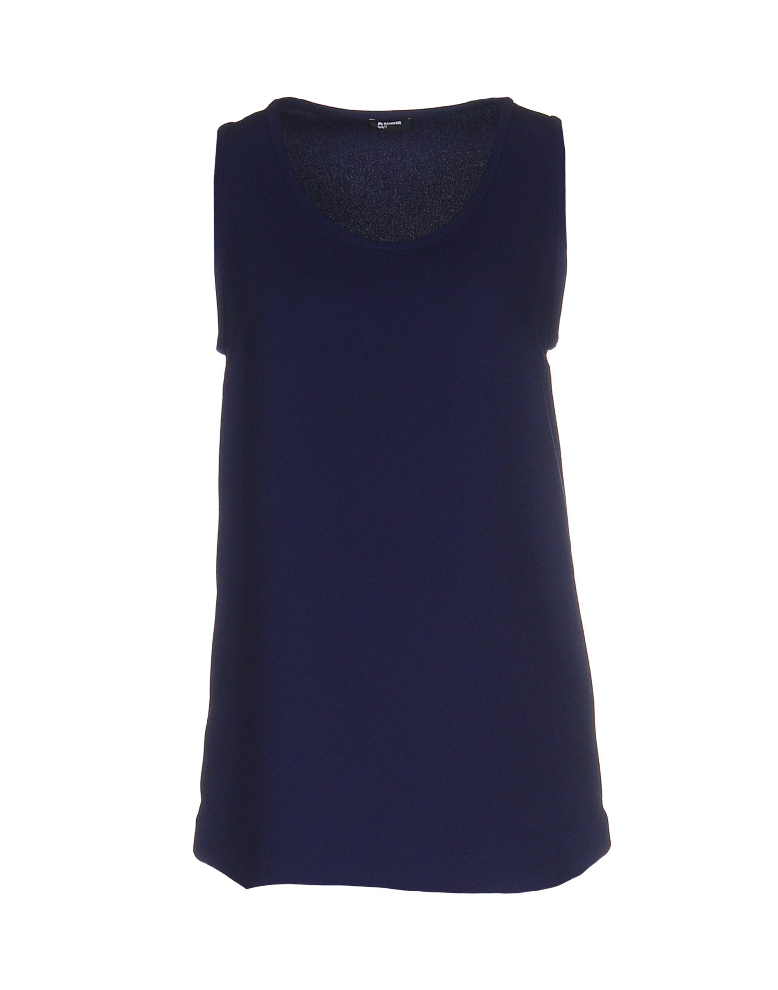 JIL SANDER NAVY Canotta Blu Donna T-Shirt e Top