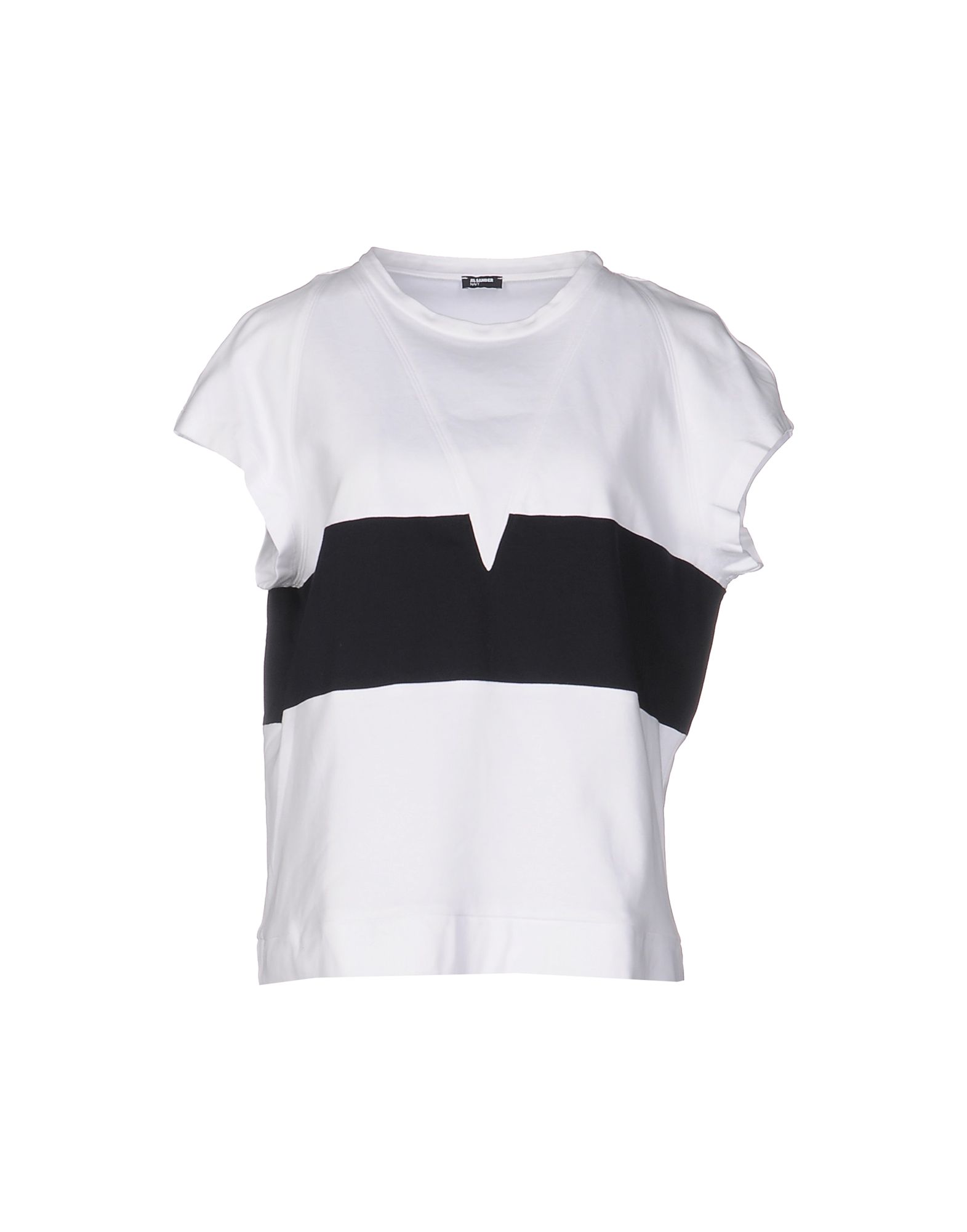 JIL SANDER NAVY T-shirt Bianco Donna e Top