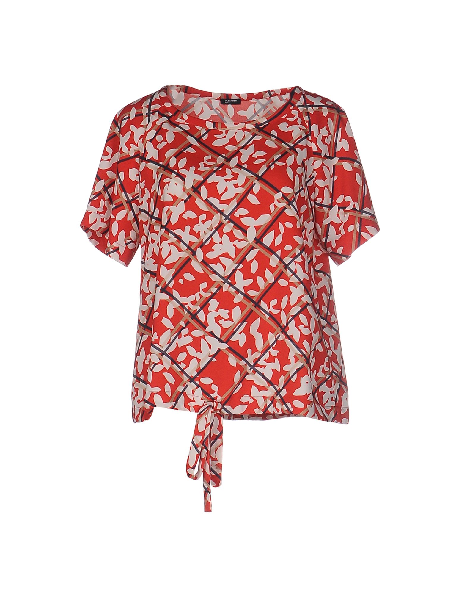 JIL SANDER NAVY Blusa Rosso Donna Camicie