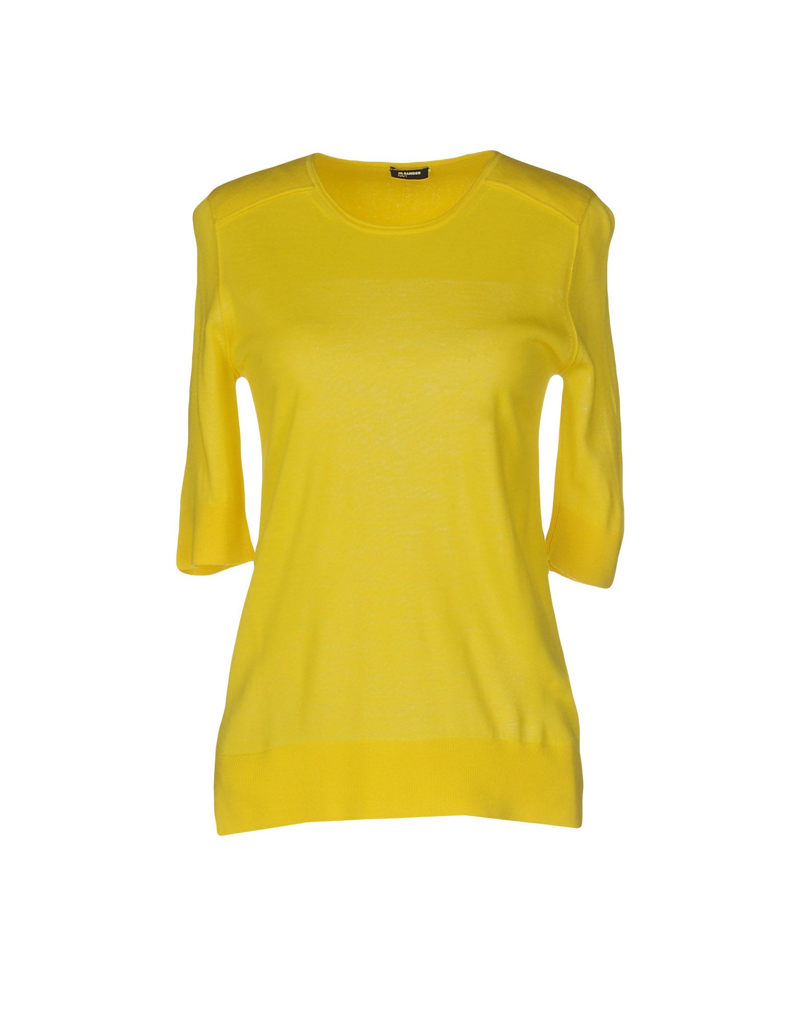 JIL SANDER NAVY Pullover Giallo Donna Maglie e Felpe