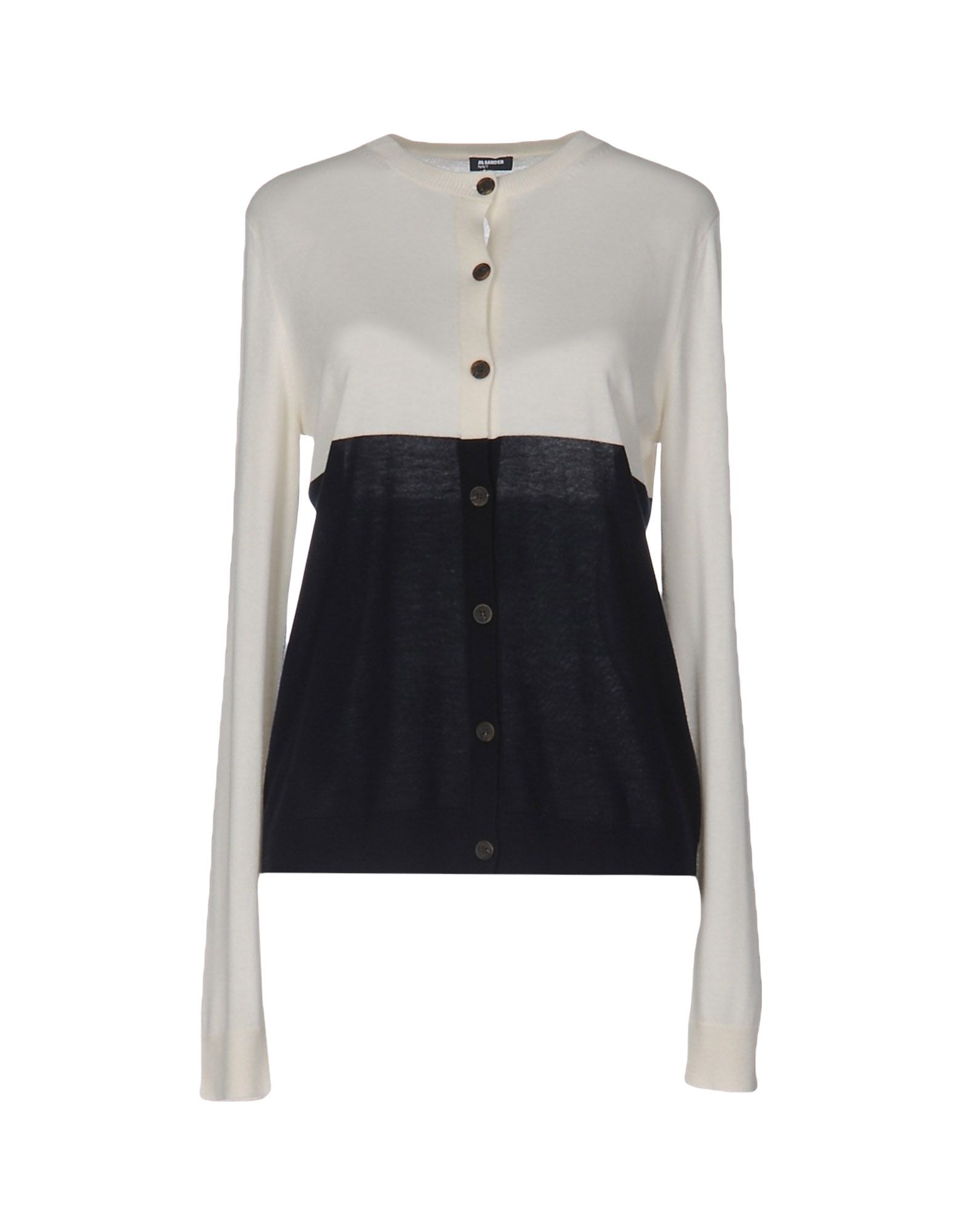 JIL SANDER NAVY Cardigan Avorio Donna Maglie e Felpe