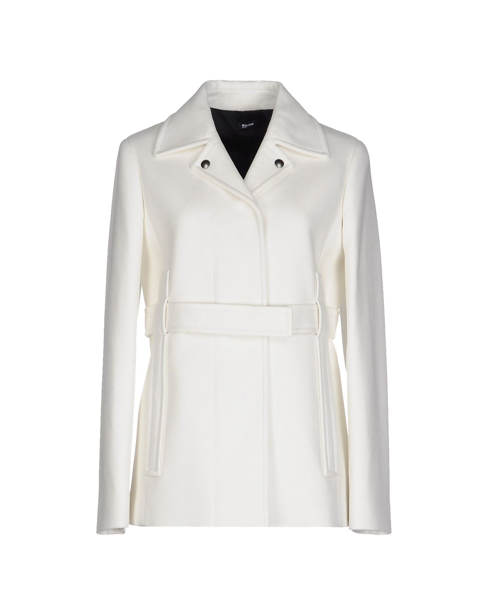 JIL SANDER NAVY Cappotto Bianco Donna Cappotti e Giubbotti